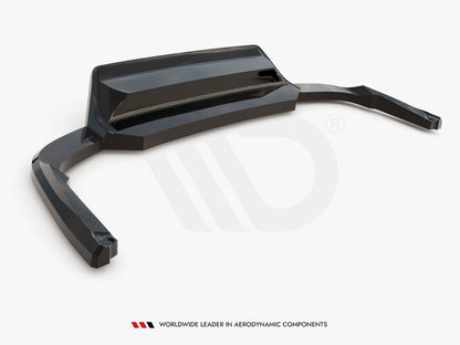 Maxton Design Rear Splitter (Vertical Bars) Skoda Kodiaq RS Mk1 Facelift