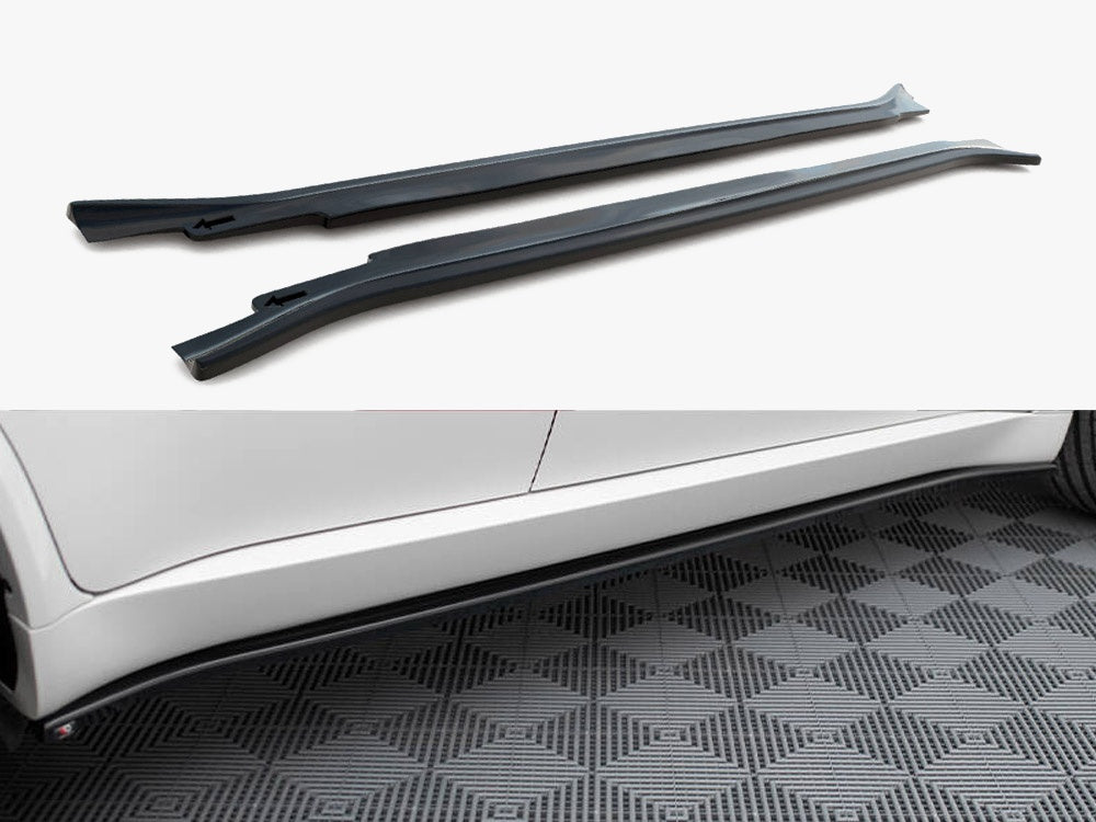 Maxton Design Side Skirts Diffusers BMW X5 E70 Facelift M Sport