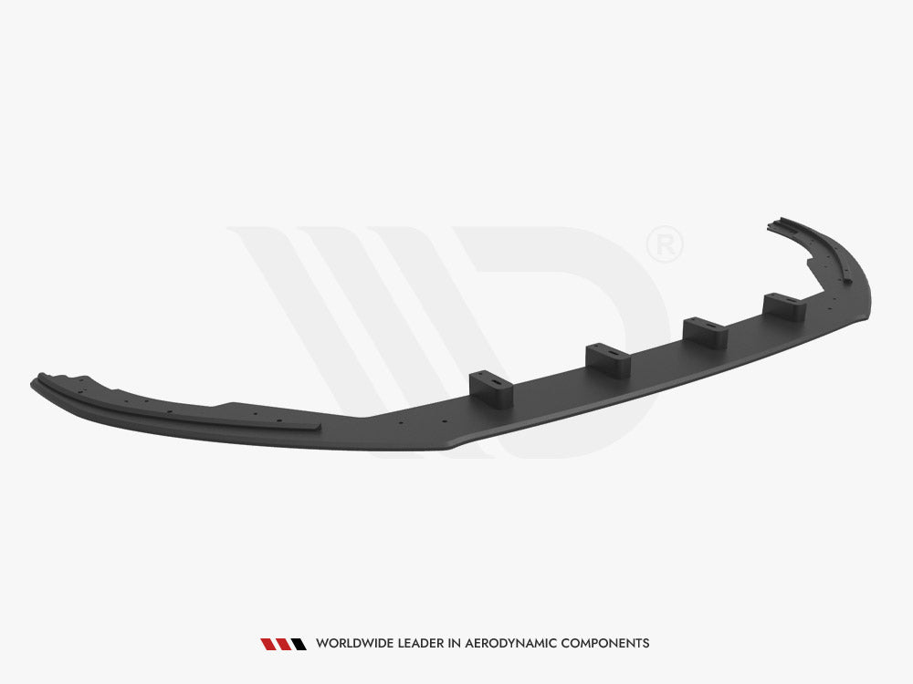 Maxton Design Street PRO Front Splitter Ford Focus ST / ST-Line Mk4 - Black-Red