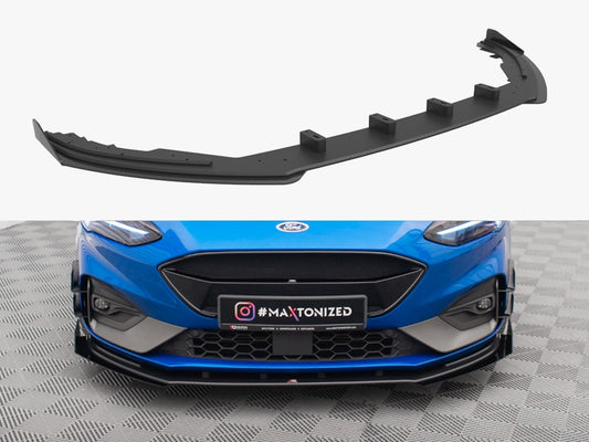 Maxton Design Street PRO Front Splitter + Flaps Ford Focus ST / ST-Line Mk4