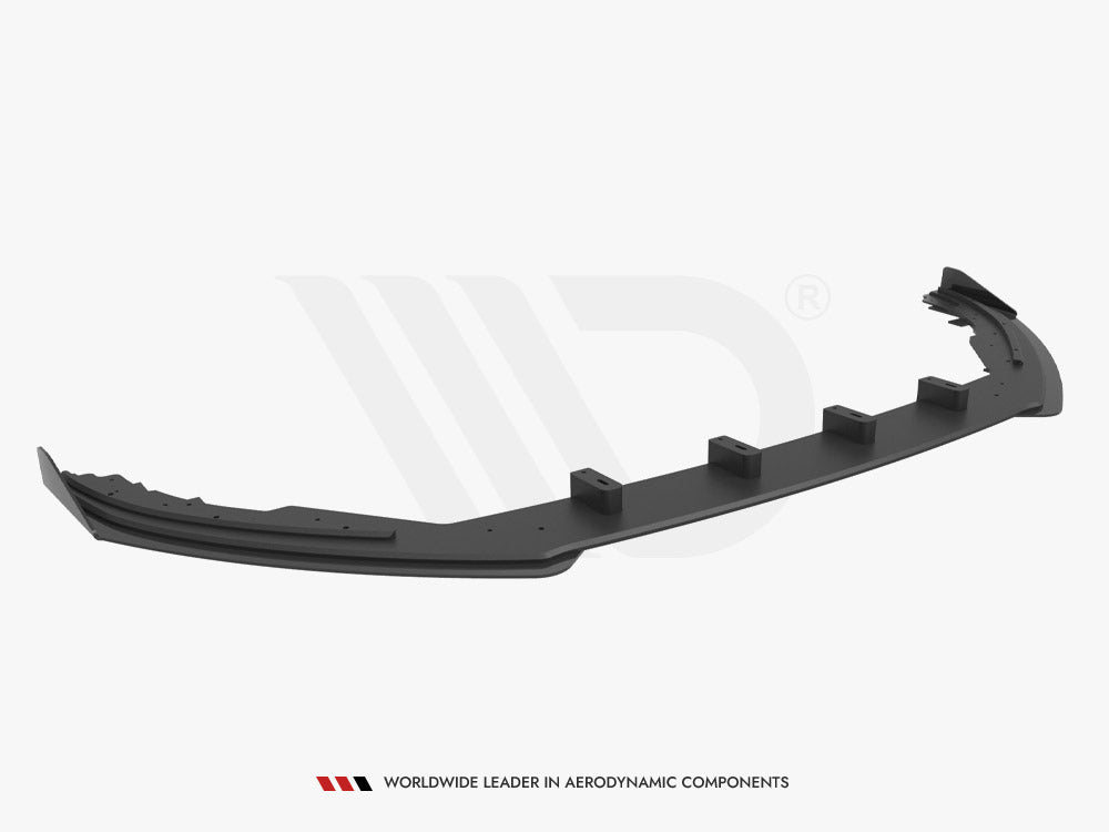 Maxton Design Street PRO Front Splitter + Flaps Ford Focus ST / ST-Line Mk4