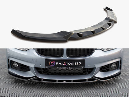 Maxton Design Front Splitter V.3 BMW 4 Coupe / Gran Coupe / Cabrio M-Pack F32 / F36 / F33