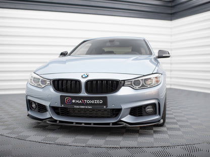 Maxton Design Front Splitter V.3 BMW 4 Coupe / Gran Coupe / Cabrio M-Pack F32 / F36 / F33