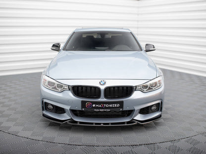 Maxton Design Front Splitter V.3 BMW 4 Coupe / Gran Coupe / Cabrio M-Pack F32 / F36 / F33