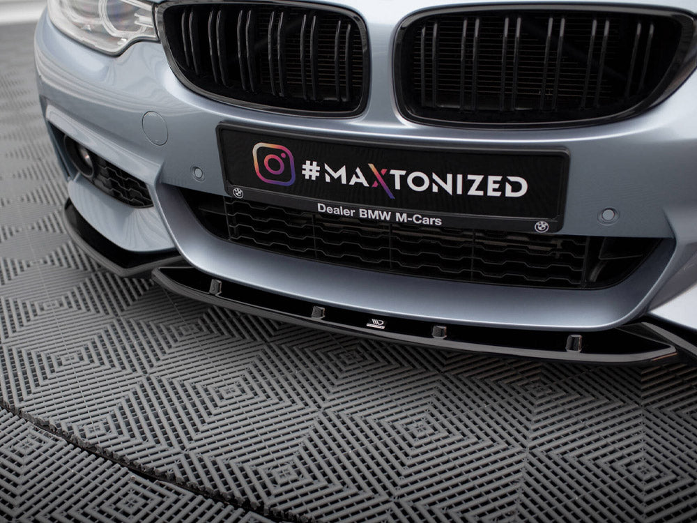 Maxton Design Front Splitter V.3 BMW 4 Coupe / Gran Coupe / Cabrio M-Pack F32 / F36 / F33