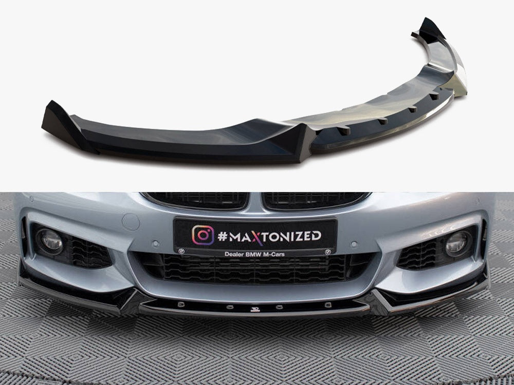 Maxton Design Front Splitter V.4 BMW 4 Coupe / Gran Coupe / Cabrio M-Pack F32 / F36 / F33