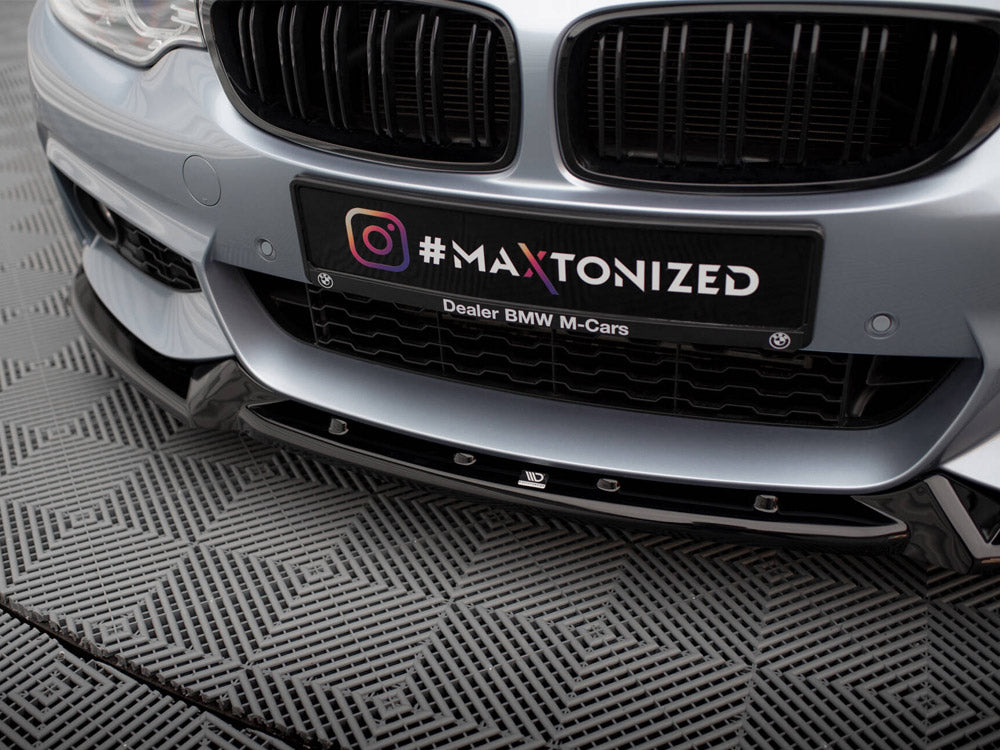 Maxton Design Front Splitter V.4 BMW 4 Coupe / Gran Coupe / Cabrio M-Pack F32 / F36 / F33