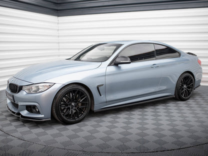 Maxton Design Side Skirts Diffusers V.3 BMW 4 Coupe / Gran Coupe / Cabrio M-Sport F32 / F36 / F33