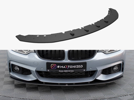 Maxton Design Street PRO Front Splitter BMW 4 Coupe / Gran Coupe / Cabrio M-Pack F32 / F36 / F33