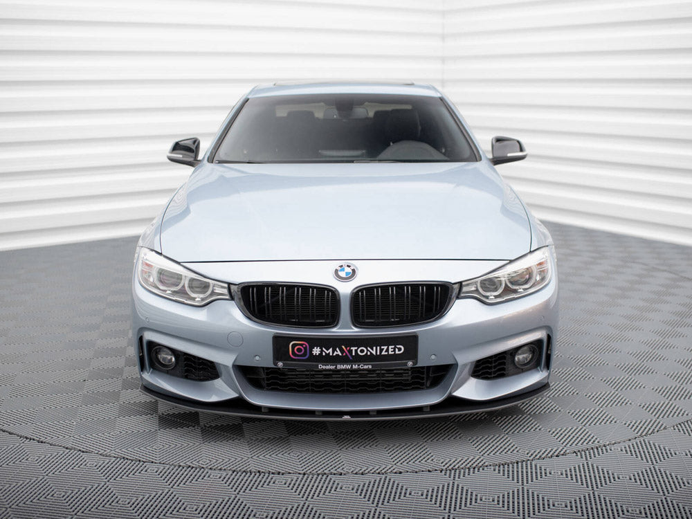 Maxton Design Street PRO Front Splitter BMW 4 Coupe / Gran Coupe / Cabrio M-Pack F32 / F36 / F33