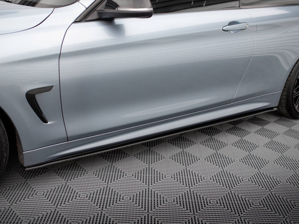 Maxton Design Street PRO Side Skirts Diffusers BMW 4 Coupe / Gran Coupe / Cabrio M-Pack F32 / F36 / F33