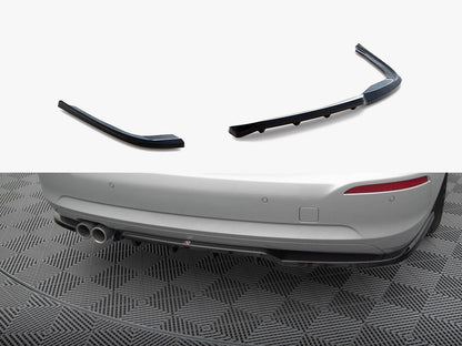 Maxton Design Central Rear Splitter (Vertical Bars) BMW 3 GT F34 Facelift