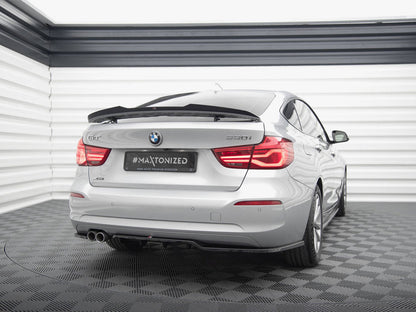 Maxton Design Central Rear Splitter (Vertical Bars) BMW 3 GT F34 Facelift