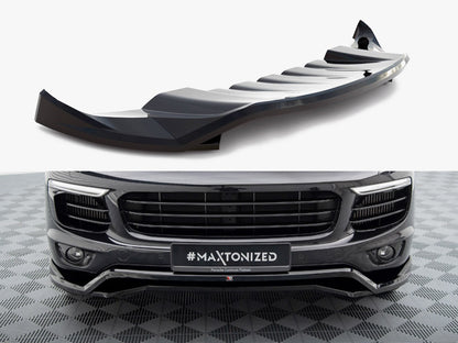 Maxton Design Front Splitter Porsche Cayenne Mk2 Facelift
