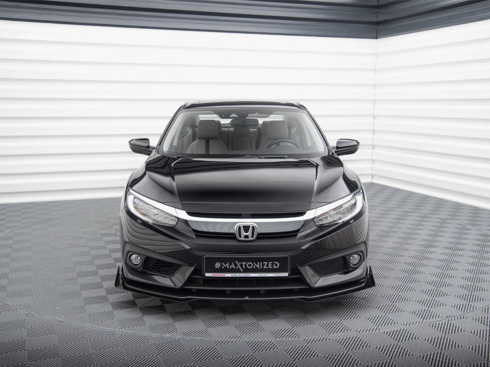 Maxton Design Front Flaps Honda Civic Mk10