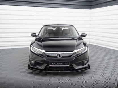Maxton Design Front Flaps Honda Civic Mk10