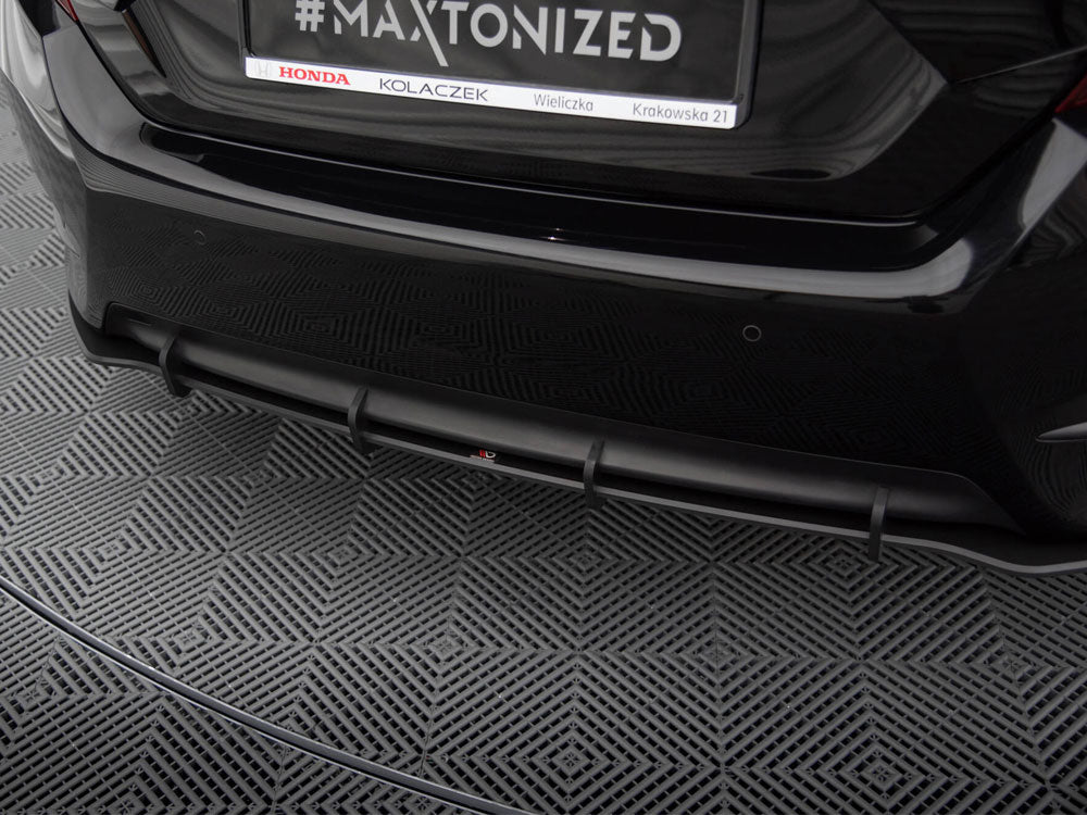 Maxton Design Street PRO Rear Diffuser + Flaps Honda Civic Mk10