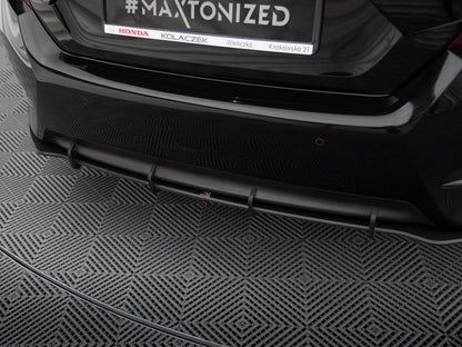 Maxton Design Street PRO Rear Diffuser + Flaps Honda Civic Mk10