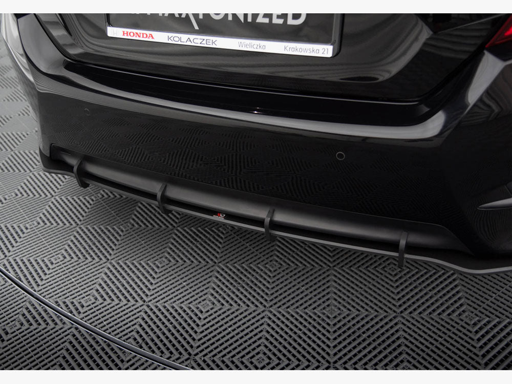 Maxton Design Street PRO Rear Diffuser Honda Civic Mk10