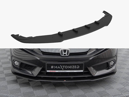 Maxton Design Street PRO Front Splitter Honda Civic Mk10