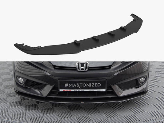 Maxton Design Street PRO Front Splitter Honda Civic Mk10