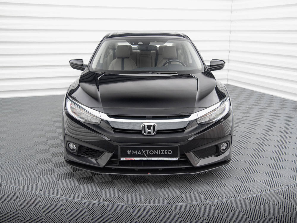 Maxton Design Street PRO Front Splitter Honda Civic Mk10