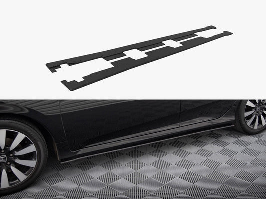 Maxton Design Street PRO Side Skirts Diffusers Honda Civic Mk10