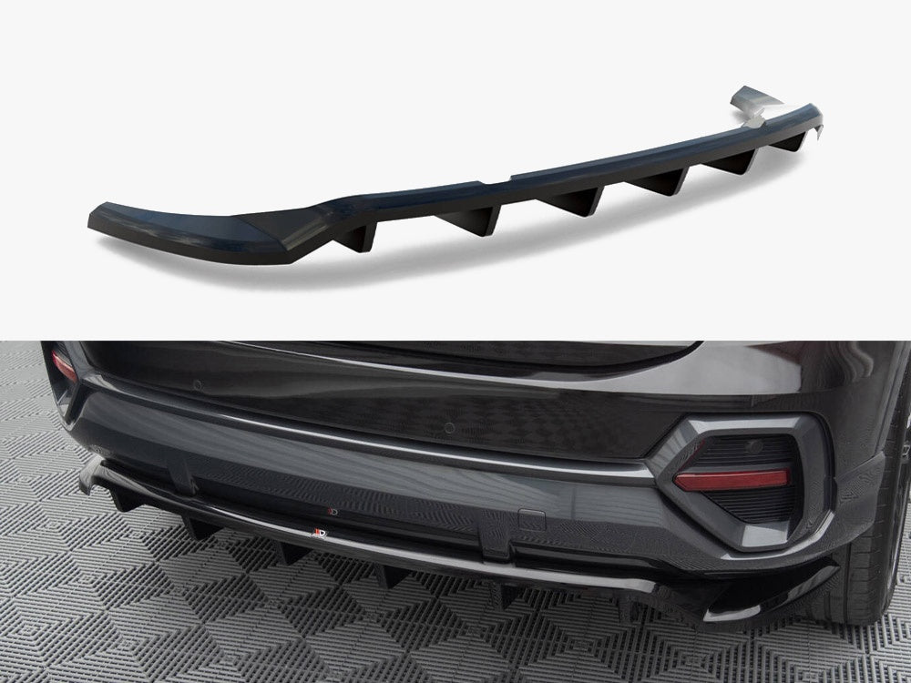 Maxton Design Central Rear Splitter (Vertical Bars) Audi Q3 Sportback F3