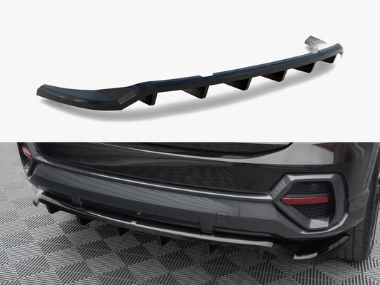 Maxton Design Central Rear Splitter (Vertical Bars) Audi Q3 Sportback F3