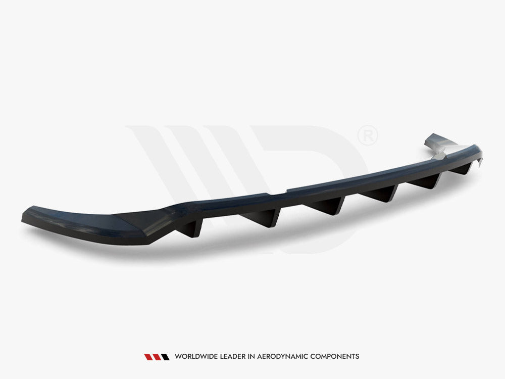 Maxton Design Central Rear Splitter (Vertical Bars) Audi Q3 Sportback F3