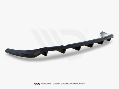 Maxton Design Central Rear Splitter (Vertical Bars) Audi Q3 Sportback F3
