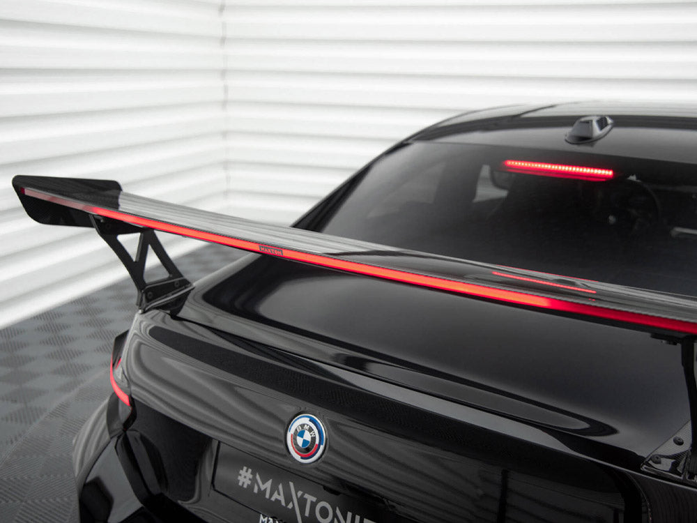 Maxton Design Carbon Fiber Spoiler + LED Light BMW M2 G87 / M240i / 2 M-Pack / 2 Standard G42