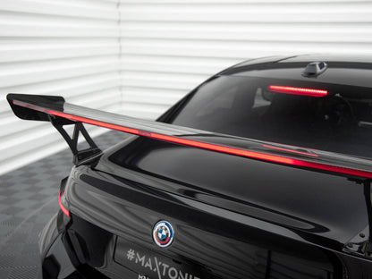 Maxton Design Carbon Fiber Spoiler + LED Light BMW M2 G87 / M240i / 2 M-Pack / 2 Standard G42