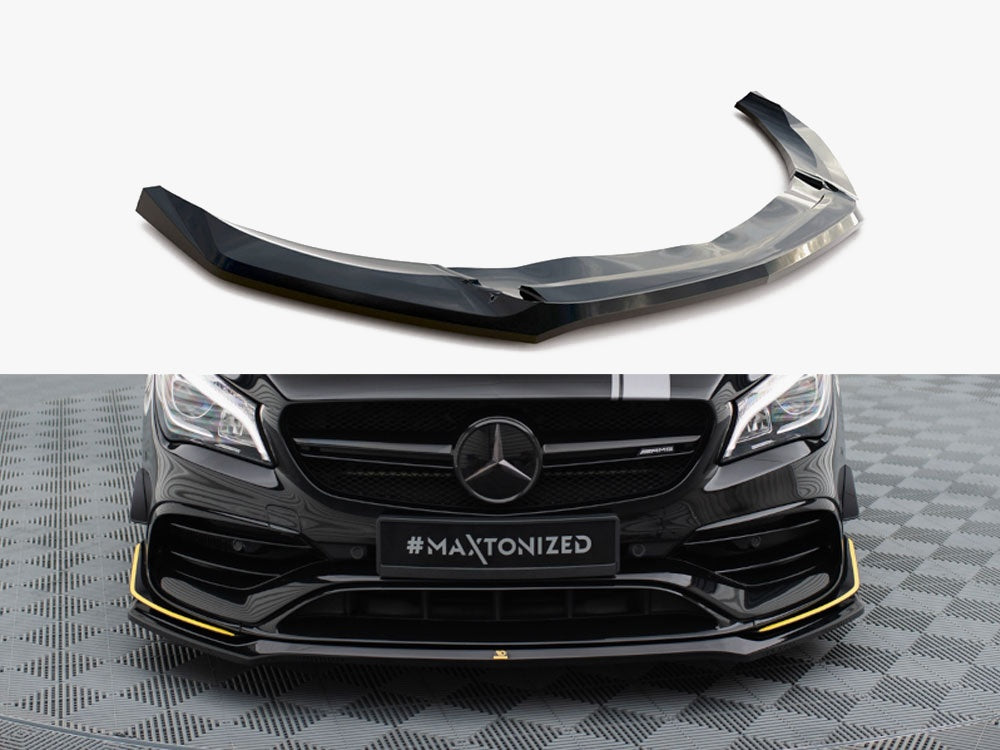 Maxton Design Front Splitter V.3 Mercedes-AMG CLA 45 Aero C117 Facelift
