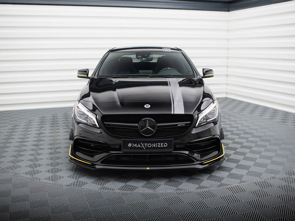 Maxton Design Front Splitter V.3 Mercedes-AMG CLA 45 Aero C117 Facelift