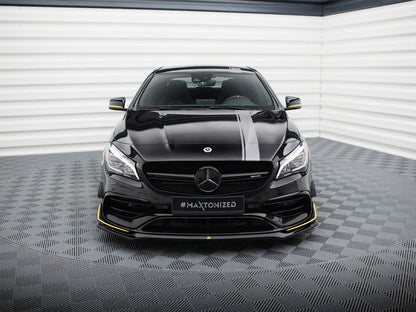 Maxton Design Front Splitter V.3 Mercedes-AMG CLA 45 Aero C117 Facelift