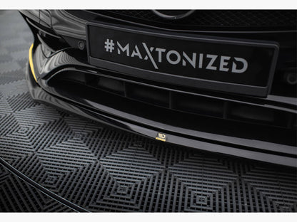 Maxton Design Front Splitter V.3 Mercedes-AMG CLA 45 Aero C117 Facelift