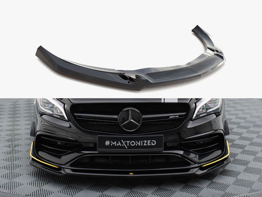 Maxton Design Front Splitter V.4 Mercedes-AMG CLA 45 Aero C117 Facelift