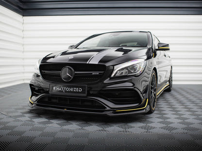 Maxton Design Front Splitter V.4 Mercedes-AMG CLA 45 Aero C117 Facelift