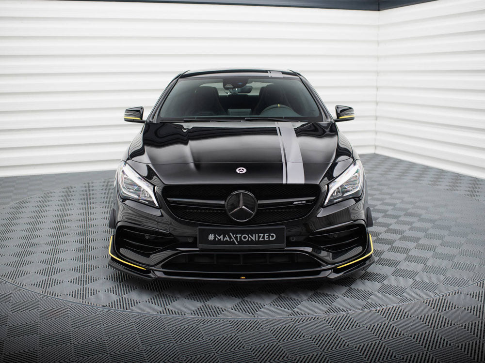 Maxton Design Front Splitter V.4 Mercedes-AMG CLA 45 Aero C117 Facelift