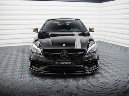 Maxton Design Front Splitter V.4 Mercedes-AMG CLA 45 Aero C117 Facelift