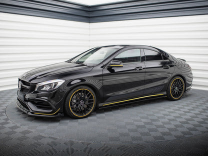 Maxton Design Side Skirts Diffusers Mercedes-AMG CLA 45 C117 Facelift