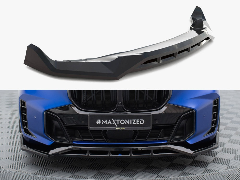 Maxton Design Front Splitter V.2 BMW X5 M-Pack G05 Facelift