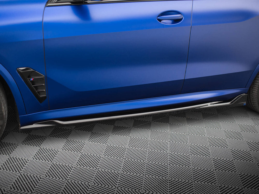 Maxton Design Side Skirts Diffusers V.2 BMW X5 M-Pack G05 Facelift