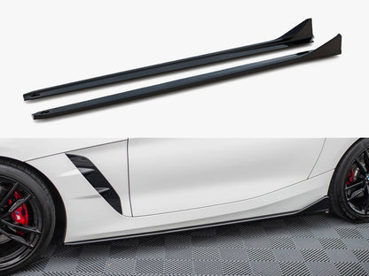 Maxton Design Side Skirts Diffusers BMW Z4 M40i / M-Pack G29 Facelift