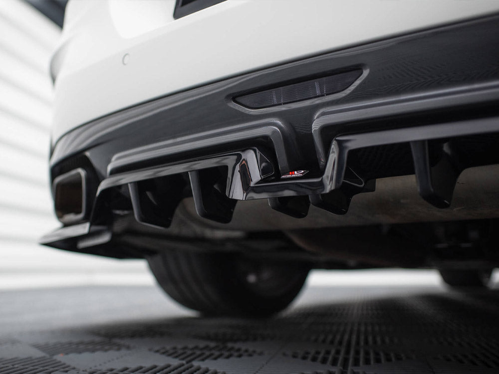 Maxton Design Central Rear Splitter (Vertical Bars) BMW Z4 M40i G29