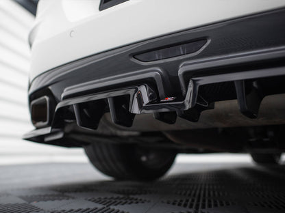 Maxton Design Central Rear Splitter (Vertical Bars) BMW Z4 M40i G29