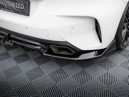 Maxton Design Central Rear Splitter (Vertical Bars) BMW Z4 M40i G29