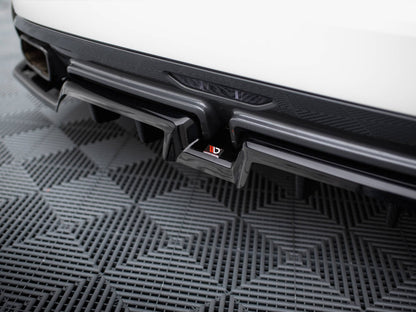 Maxton Design Central Rear Splitter (Vertical Bars) BMW Z4 M40i G29