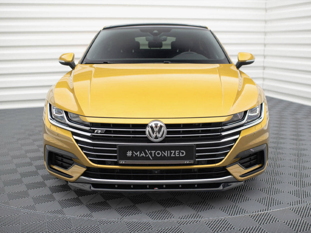 Maxton Design Front Splitter V.2 VW Arteon R-Line - Carbon Look